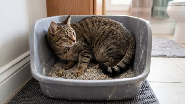 A small litter box needs enough room for your cat to turn and settle comfortably without feeling cramped.