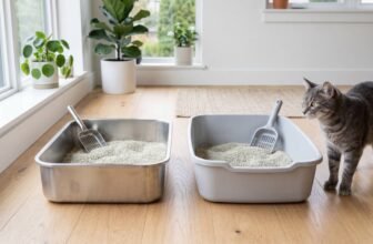 stainless steel litter box vs plastic comparison