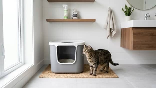 can you put baking soda in cat litter for odor control