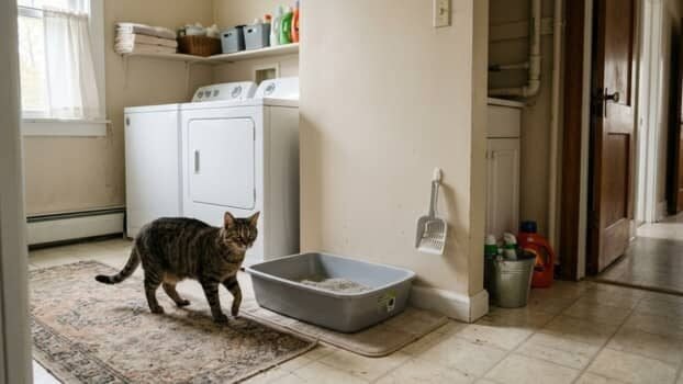 how often should you scoop a litter box daily routine with cat