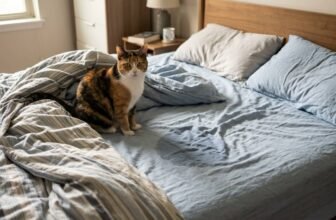 cat peeing on bed problem in bedroom