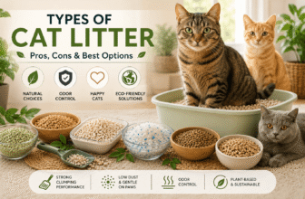 types of cat litter pros and cons comparison with cats and different litter types