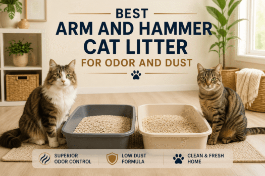 best arm and hammer cat litter for odor and dust with two litter boxes and cats